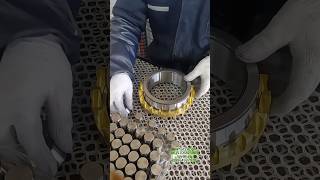 Installation process of cylindrical roller bearing bearing machinery maintenance [upl. by Aesoh955]