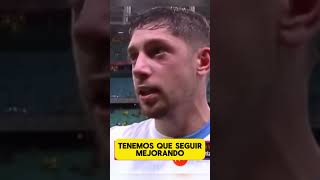 Reacción de Fede Valverde Post Partido Brasil vs Uruguay tras empatar de Visitante [upl. by Honor]