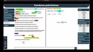 Funciones polinómicas  Ejercicio quotTemperaturaquot [upl. by Carlson]