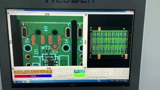 SMT Machine offline AOIAutomated Optical Inspection ND880 Working Video [upl. by Notnats]