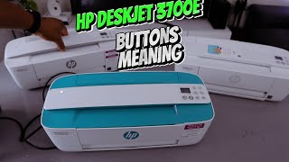 HP Deskjet 3700 Printer Buttons Meaning HP Deskjet 3772 3762 3755 Control Panel Features [upl. by Notsuoh]