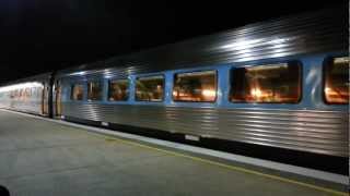 CountryLink XPT 2001 Arriving at Casino Station [upl. by Cogn]