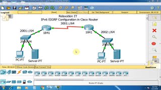 IPv6 EIGRP Configuration In Cisco Router  Part 41  CCNA 200125 Routing amp Switching [upl. by Lacefield41]