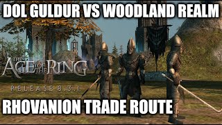 AotR 831 mod  How To Play Dol Guldur vs Woodland Realm [upl. by Aisan]