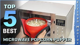 Top 5 Best Microwave Popcorn Popper Review in 2023 [upl. by Schwejda627]