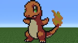 Minecraft Tutorial How To Make Charmander [upl. by Woolley]