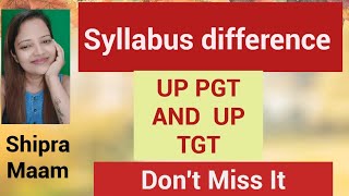 Syllabus Discussion  UP PGT  UP TGT  Shipranomics [upl. by Yesnik]