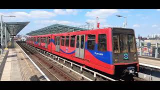 Docklands Light Railway  West India Quay [upl. by Phippen]