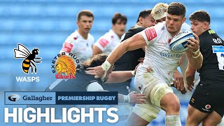 Wasps v Exeter HIGHLIGHTS  Second Half Comeback  Gallagher Premiership 202122 [upl. by Ruamaj]