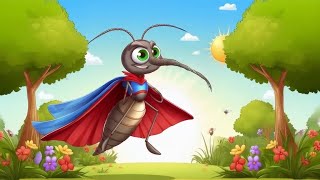 Kids English Poem  mosquitoes Cartoon video  A2MKIDSZONE [upl. by Loni709]