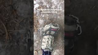 Microspikes are essential gear for hiking when you live in Colorado [upl. by Erek]