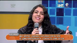 Mili Britez uniendo culturas con su voz [upl. by Ille]