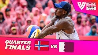 Mol ASørum C vs CherifAhmed  Quarter Finals Highlights  Gstaad 2024 BeachProTour [upl. by Carine]