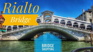 The famous Rialto Bridge  Venice  Italy [upl. by Daniela884]