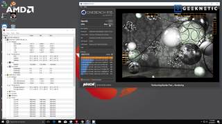 AMD Ryzen Threadripper 1950X  Cinebench [upl. by Luelle]