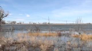 Lowland Flooding near Grand Island [upl. by Arehs]