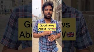 Good news  UK PSW  unitedkingdom abroad telugu ukteluguvlogs mastersinuk [upl. by Anerrol]