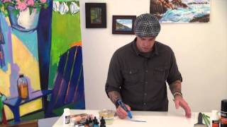 Activating And Cleaning Out Acrylic Markers  Liquitex [upl. by Auohp]