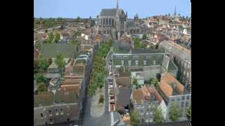 3D city tour of Leiden NL [upl. by Dorfman]