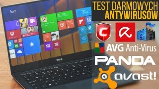 Test DARMOWYCH Antywirusów  Wydajność i skuteczność [upl. by Nerrawed735]