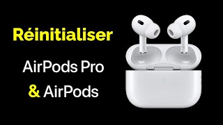 Comment réinitialiser AirPods Pro amp AirPods [upl. by Annuhsal]