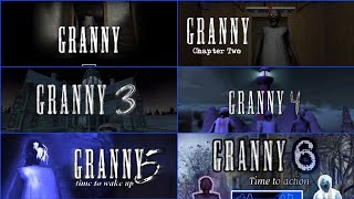 Granny 1 2 3 4 5 6 All Trailers [upl. by Enelyar617]