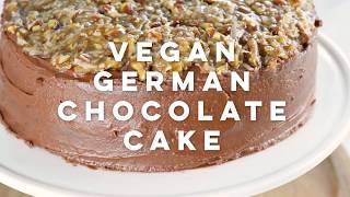 Vegan German Chocolate Cake [upl. by Florian]