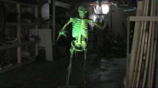 Boogedy DMX Pneumatic Halloween Prop [upl. by Gautea]