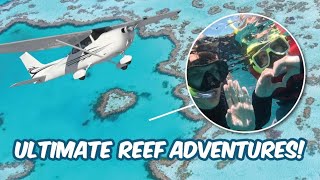 Exploring the Great Barrier Reef Scenic Flight Snorkeling Whitsundays amp more [upl. by Uttica]