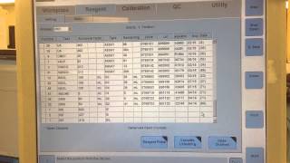 Choosing which reagents to remove before QC and Calibrations for the Cobas 6000 [upl. by Annayk962]