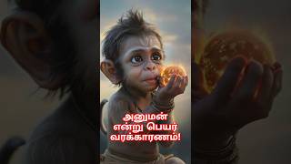 அனுமன் என்று பெயர் வரக்காரணம் hanuman anuman indira ram facts history tamil history [upl. by Ramo339]