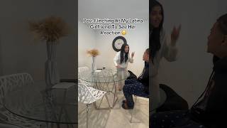 Flinching At My Latina Girlfriend To See Her Reaction 😭 funny [upl. by Yemane]