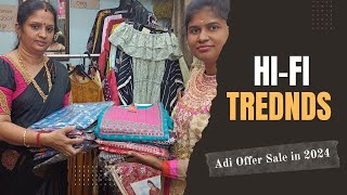 Coimbatore Aadi Offer Sale 2024  HiFi Trends  Top and Kurtis Offers and Collection [upl. by Ettenan11]