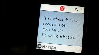 Veja como fazer o Reset na impressora Epson L4260 almofada necessita manutenção [upl. by Lika189]