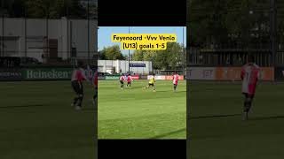 Feyenoord Vvv Venlo U1315 voetbal fußball soccer sport [upl. by Acinok]