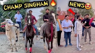 SINGHAM Ganga Snan Pr No1 Bail Ban Gya 😍🥳 Firse INTERVIEW Hogya 45 km Ride Pr 🔥 [upl. by Burton]