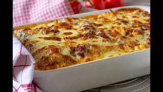 My favorite pasta for holidays Easy and very delicious baked pasta [upl. by Ledah]