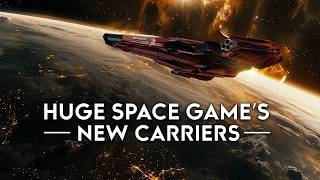 Hunternet Starfighter  NEW Space Game  Carrier Update [upl. by Enyahc405]