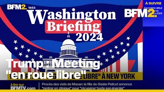 Insultes dérapages… le meeting “en roue libre” du camp Trump au Madison Square Garden [upl. by Dyann923]