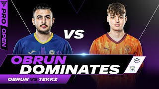 Obrun simply too strong for Tekkz 💪  Match Highlights  EA FC Pro Open Week 4  Group D [upl. by Oidgime]