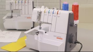 b48  b44 Tutorial – Basic overlock settings and sewing test 415 [upl. by Mazur115]