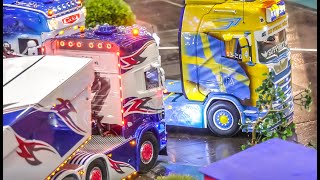 Amazing modified Airbrush RC Trucks in motion [upl. by Aket255]