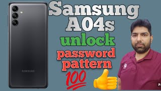 how to remove password Samsung A04s  Samsung A04s hard reset [upl. by Madson]