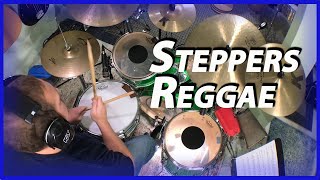 Steppers Reggae Drum Beat  5 Variations [upl. by Slater]