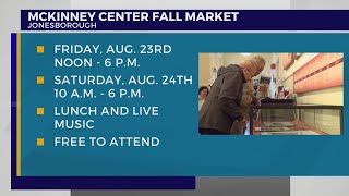 Fall market coming to Jonesborough on Aug 23 24 [upl. by Derwon]