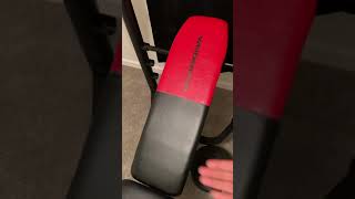 Weider Pro 265 Workout Bench REVIEW [upl. by Marillin21]