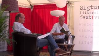 Håkan Nesser Elva dagar Sigtuna Litteraturfestival 2015 [upl. by Atnima405]