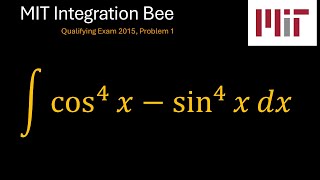 MIT 2015 Integration Bee Qualifying Exam Problem 1 [upl. by Austen352]