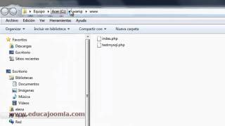 Configurar wamp joomla [upl. by Alleinad]