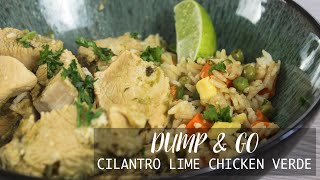 DUMP amp GO  AMAZING Instant Pot Cilantro Lime Chicken [upl. by Abehs]